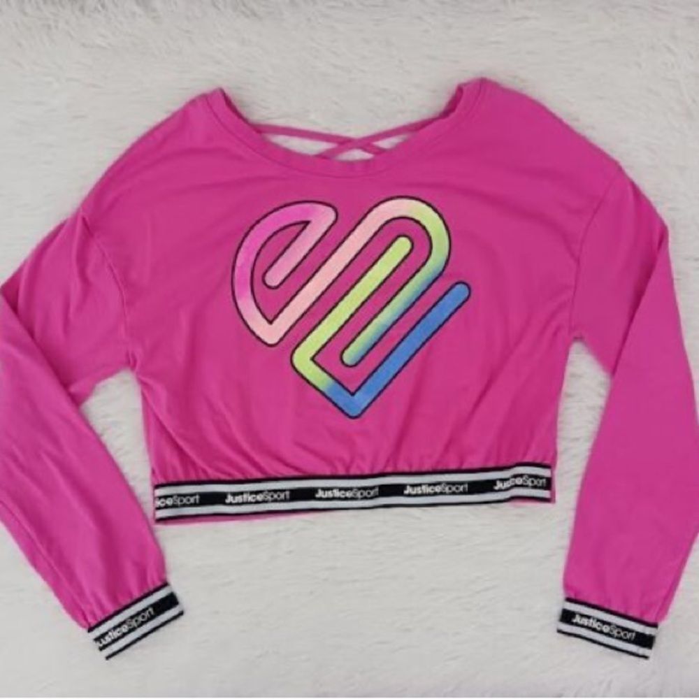 4/$30 Justice Sport Girl Junior T- Shirt Size XL (16-18)